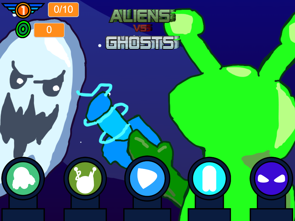 Aliens VS Ghosts